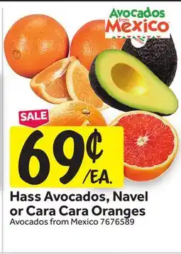 Stop&Shop Hass Avocados, Navel or Cara Cara Oranges offer