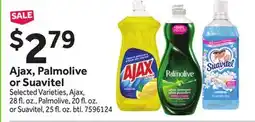 Stop&Shop Ajax, Palmolive or Suavitel offer