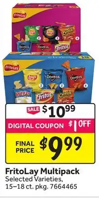 Stop&Shop FritoLay Multipack offer