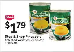 Stop&Shop Stop & Shop Pineapple offer