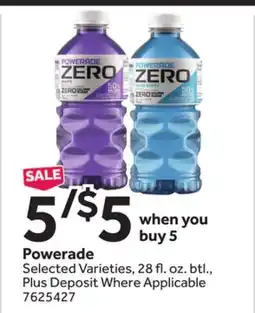 Stop&Shop Powerade offer