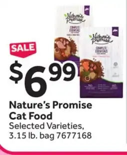 Stop&Shop Nature's Promise Cat Food offer