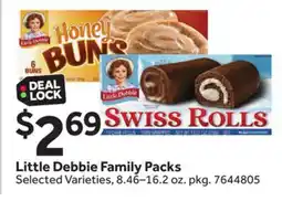 Stop&Shop Little Debbie Family Packs offer