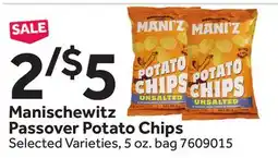 Stop&Shop Manischewitz Passover Potato Chips offer