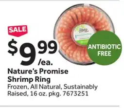 Stop&Shop Nature's Promise Shrimp Ring offer