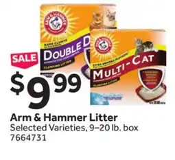 Stop&Shop Arm & Hammer Litter offer