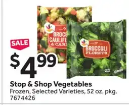 Stop&Shop Stop & Shop Vegetables offer