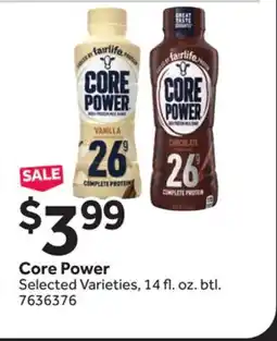 Stop&Shop Core Power offer