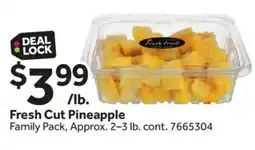 Stop&Shop Fresh Cut Pineapple offer