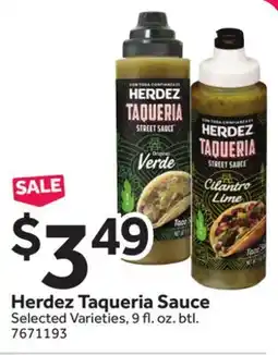 Stop&Shop Herdez Taqueria Sauce offer
