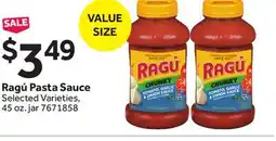 Stop&Shop Ragú Pasta Sauce offer