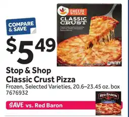 Stop&Shop Stop & Shop Classic Crust Pizza offer