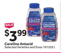 Stop&Shop CareOne Antacid offer