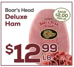 DeCicco & Sons Boar's Head Deluxe Ham offer