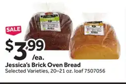 Stop&Shop Jessica's Brick Oven Bread offer