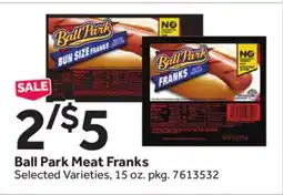 Stop&Shop Ball Park Meat Franks offer