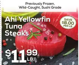 DeCicco & Sons Ahi Yellowfin Tuna Steaks offer