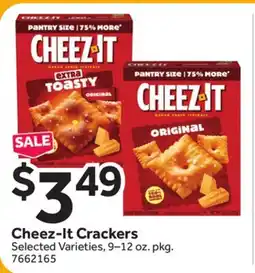 Stop&Shop Cheez-It Crackers offer