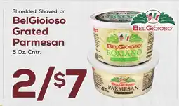 DeCicco & Sons BelGioioso Grated Parmesan offer