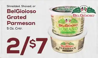 DeCicco & Sons BelGioioso Grated Parmesan offer
