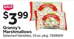 Stop&Shop Granny's Marshmallows offer