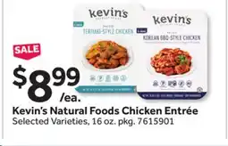 Stop&Shop Kevin's Natural Foods Chicken Entrée offer