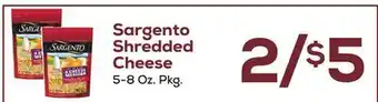 DeCicco & Sons Sargento Shredded Cheese offer
