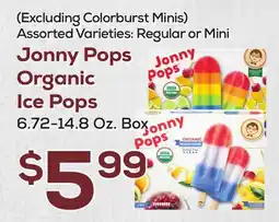 DeCicco & Sons Jonny Pops Organic Ice Pops offer