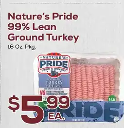 DeCicco & Sons Nature's Pride 99% Lean Ground Turkey offer