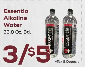 DeCicco & Sons Essentia Alkaline Water offer