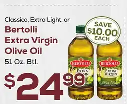 DeCicco & Sons Bertolli Extra Virgin Olive Oil offer