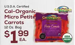 DeCicco & Sons Cal-Organic Micro Petite Carrots offer