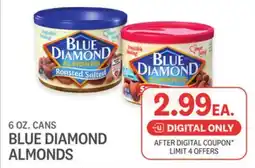 Kings Food Markets BLUE DIAMOND ALMONDS offer