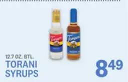 Kings Food Markets TORANI SYRUPS offer