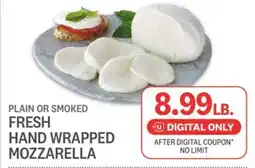 Kings Food Markets FRESH HAND WRAPPED MOZZARELLA offer