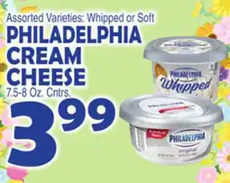Bravo Supermarkets PHILADELPHIA CREAM CHEESE offer