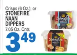 Bravo Supermarkets STONEFIRE NAAN NAAN DIPPERS 7.05 Oz. Cntr offer