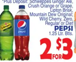 Bravo Supermarkets PEPSI offer