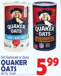 Bravo Supermarkets QUAKER OATS offer