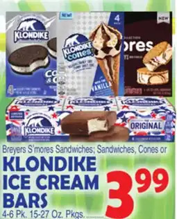 Bravo Supermarkets KLONDIKE ICE CREAM BARS offer