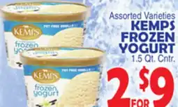 Bravo Supermarkets KEMPS FROZEN YOGURT offer