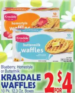 Bravo Supermarkets KRASDALE WAFFLES offer