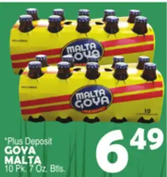 Bravo Supermarkets GOYA MALTA offer