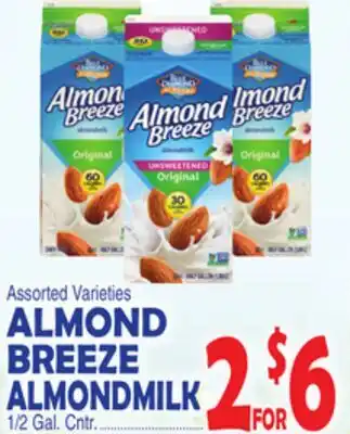 Bravo Supermarkets ALMOND BREEZE ALMONDMILK offer