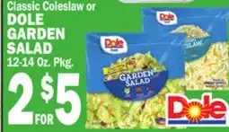 Bravo Supermarkets DOLE GARDEN SALAD offer
