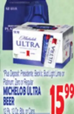 Bravo Supermarkets MICHELOB ULTRA BEER offer