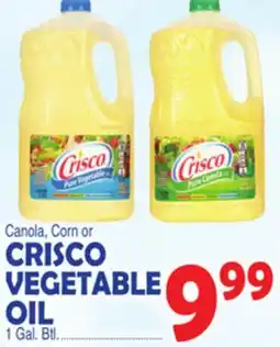 Bravo Supermarkets CRISCO VEGETABLE OIL offer