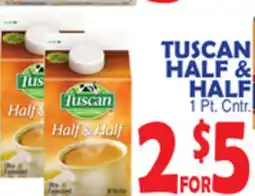 Bravo Supermarkets TUSCAN HALF & HALF offer