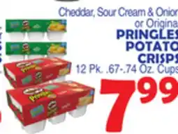 Bravo Supermarkets PRINGLES POTATO CRISPS offer