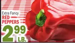 Bravo Supermarkets RED PEPPERS offer